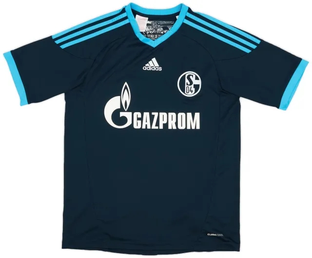 adidas 2010-12 Schalke Away Shirt - 8/10 - (XL.Boys)