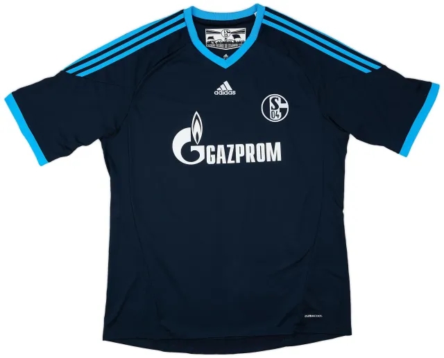 adidas 2010-12 Schalke Away Shirt - 8/10 - (XXL)