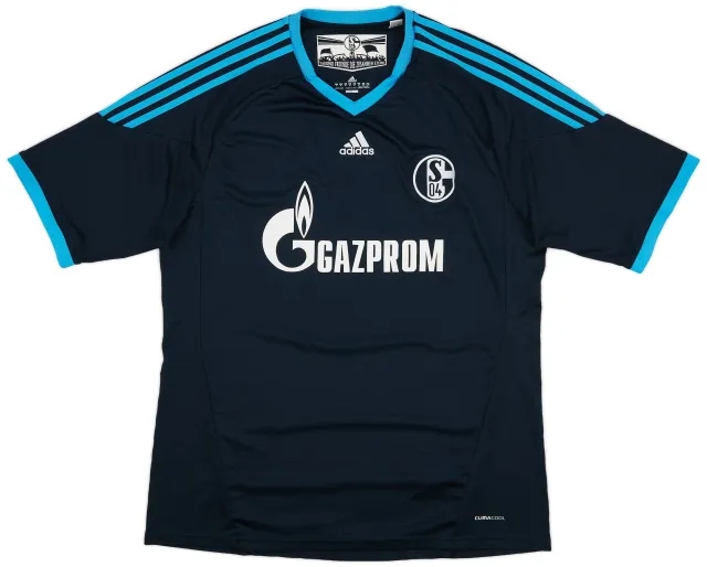 adidas 2010-12 Schalke Away Shirt - 9/10 - (XL)