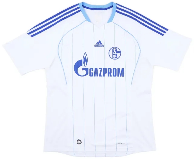 adidas 2011-12 Schalke Away Shirt - 9/10 - (XL)