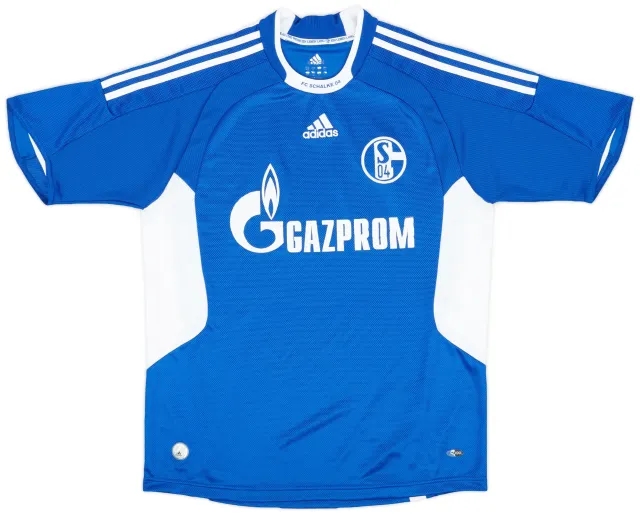 adidas 2008-10 Schalke Home Shirt - 6/10 - (XL.Boys)