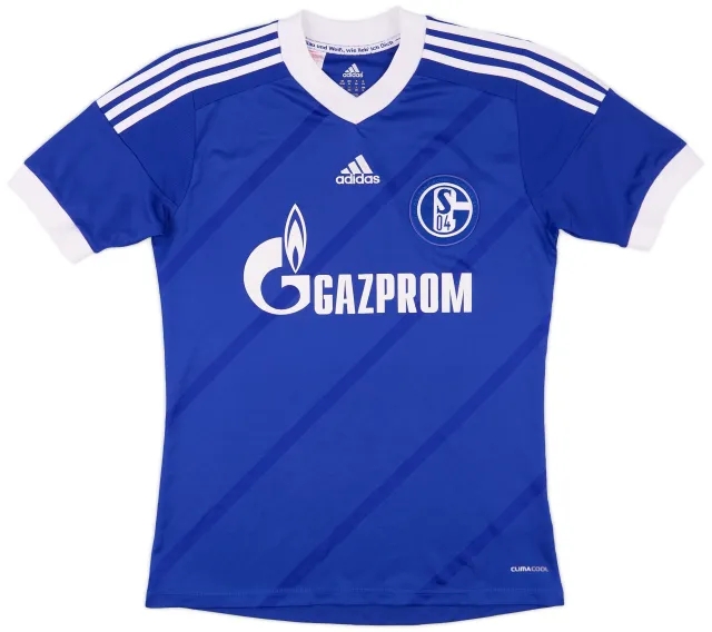 adidas 2012-14 Schalke Home Shirt - 8/10 - (XL.Boys)
