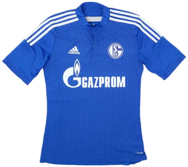 adidas 2014-16 Schalke Home Shirt - 7/10 - (S)