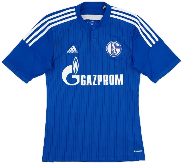 adidas 2014-16 Schalke Home Shirt - 8/10 - (S)