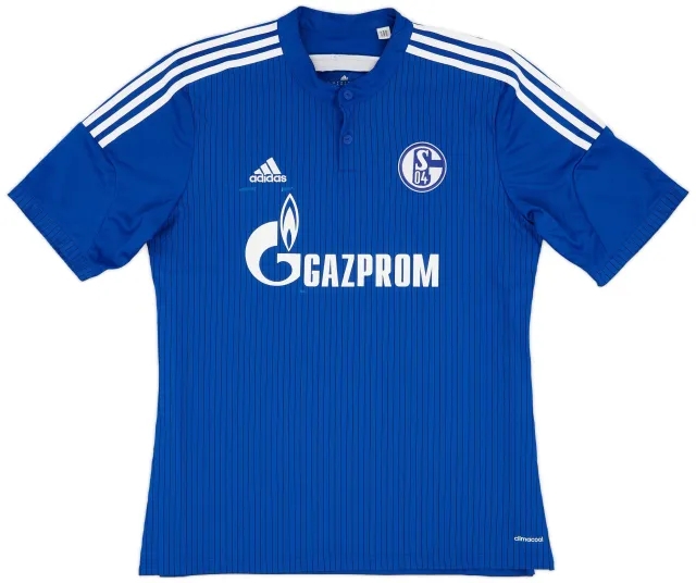 adidas 2014-16 Schalke Home Shirt - 6/10 - (XL)