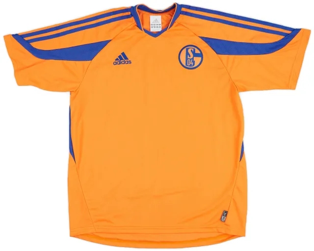 adidas 2003-04 Schalke Third Shirt - 7/10 - (XL.Boys)