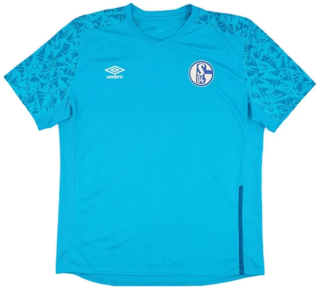 2020-21 Schalke Umbro Training Shirt - 9/10 - (XL)