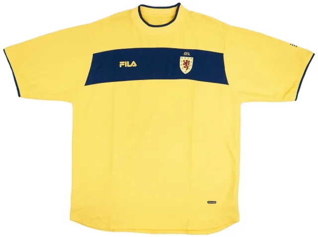 Fila 2002-03 Scotland Away Shirt - 8/10 - (XL)