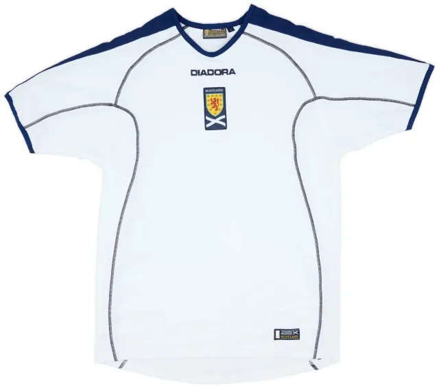 Diadora 2003-05 Scotland Away Shirt - 7/10 - (S)