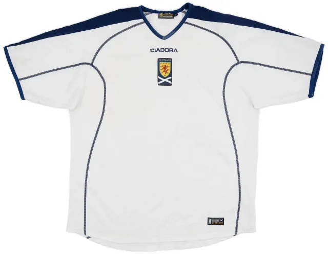 Diadora 2003-05 Scotland Away Shirt - 6/10 - (XL)