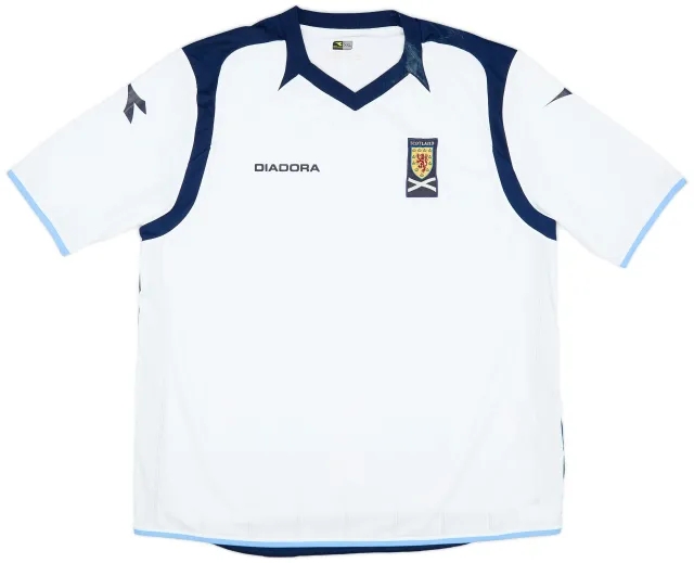 Diadora 2009-10 Scotland Away Shirt - 6/10 - (XXL)