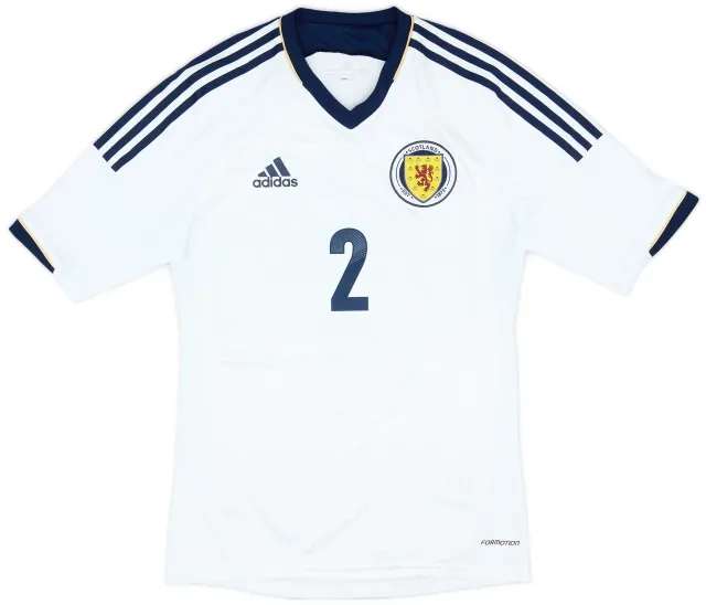 adidas 2012-14 Scotland Authentic Away Shirt #2 - 9/10 - (S)