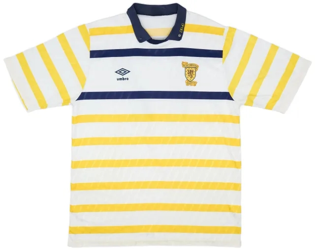 Umbro 1988-91 Scotland Away Shirt #17 - 5/10 - (L)