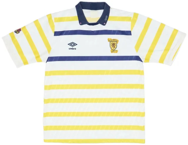 Umbro 1988-91 Scotland Away Shirt - 8/10 - (L)