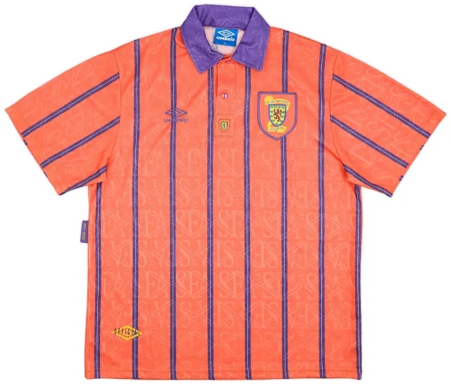 Umbro 1993-95 Scotland Away Shirt - 8/10 - (XL)