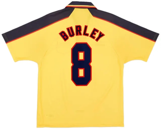 Umbro 1996-99 Scotland Away Shirt Burley #8 - 7/10 - (M)