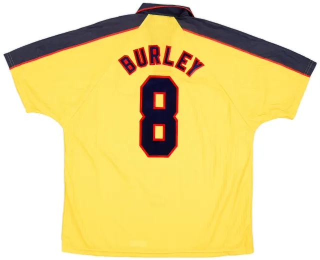 Umbro 1996-99 Scotland Away Shirt Burley #8 - 9/10 - (XXL)