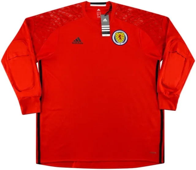 adidas 2015-16 Scotland GK Shirt XL