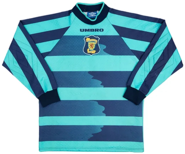 Umbro 1998-99 Scotland GK Shirt - 8/10 - (L)
