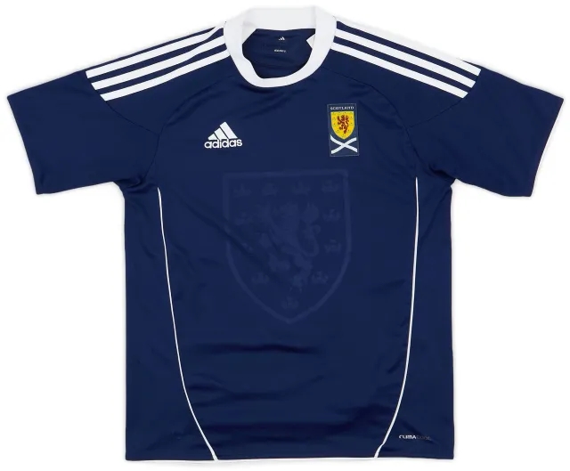 adidas 2010-11 Scotland Home Shirt - 7/10 - (S)
