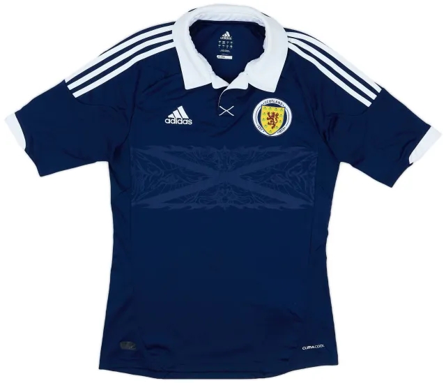adidas 2011-13 Scotland Home Shirt - 7/10 - (S)
