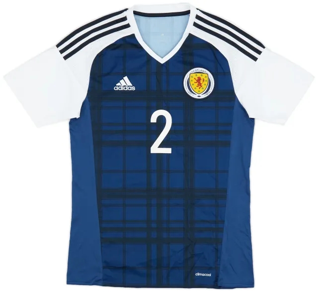 adidas 2015-17 Scotland Home Shirt #2 - 8/10 - (S)