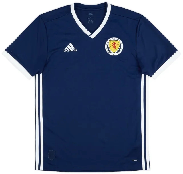 adidas 2017-19 Scotland Home Shirt - 9/10 - (S)