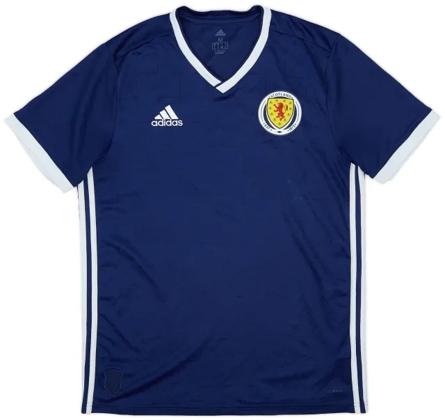 adidas 2017-19 Scotland Home Shirt - 7/10 - (M)