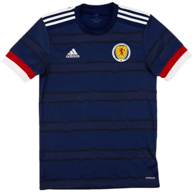 adidas 2020-22 Scotland Home Shirt - 7/10 - (S)
