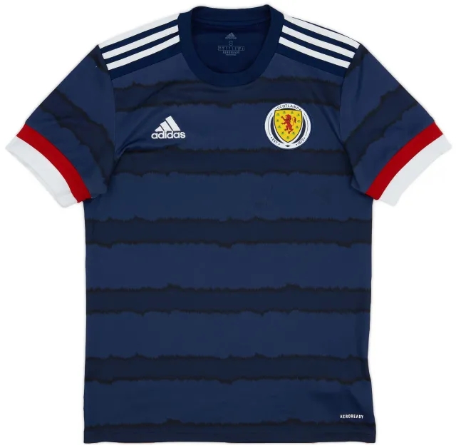 adidas 2020-22 Scotland Home Shirt - 6/10 - (S)