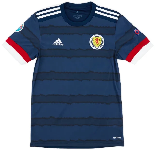adidas 2020-22 Scotland Home Shirt - 8/10 - (S)