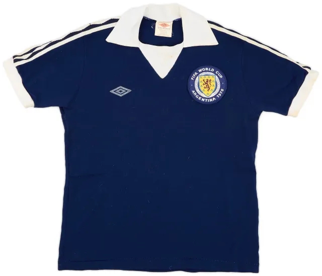 Umbro 1976-79 Scotland Home Shirt - 6/10 - (M)