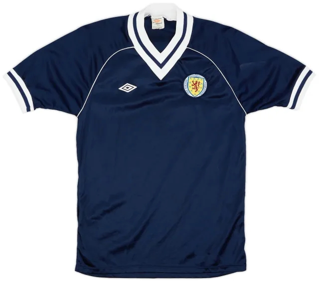 Umbro 1982-83 Scotland Home Shirt - 7/10 - (M)