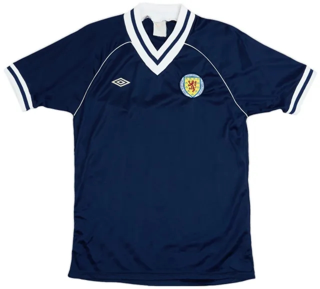 Umbro 1982-83 Scotland Home Shirt - 7/10 - (S)