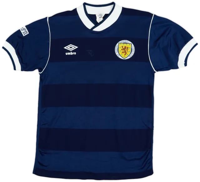 Umbro 1985-88 Scotland Home Shirt - 7/10 - (S)