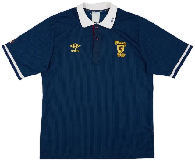 Umbro 1988-91 Scotland Home Shirt - 7/10 - (L)