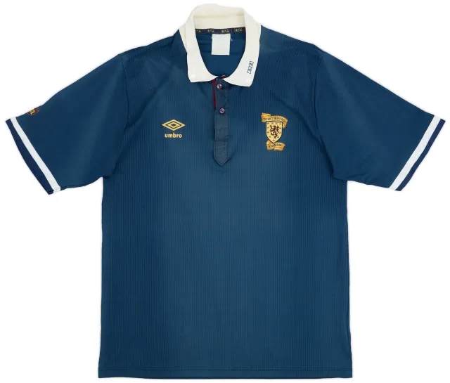 Umbro 1988-91 Scotland Home Shirt - 6/10 - (M)