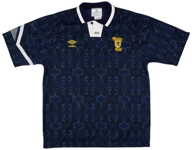 Umbro 1991-94 Scotland Home Shirt - 7/10 - (XL)