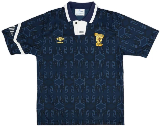 Umbro 1991-94 Scotland Home Shirt - 7/10 - (L)