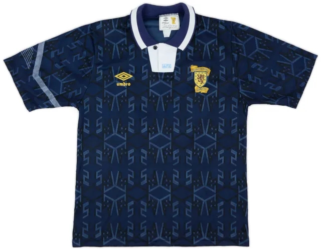Umbro 1991-94 Scotland Home Shirt - 8/10 - (M)