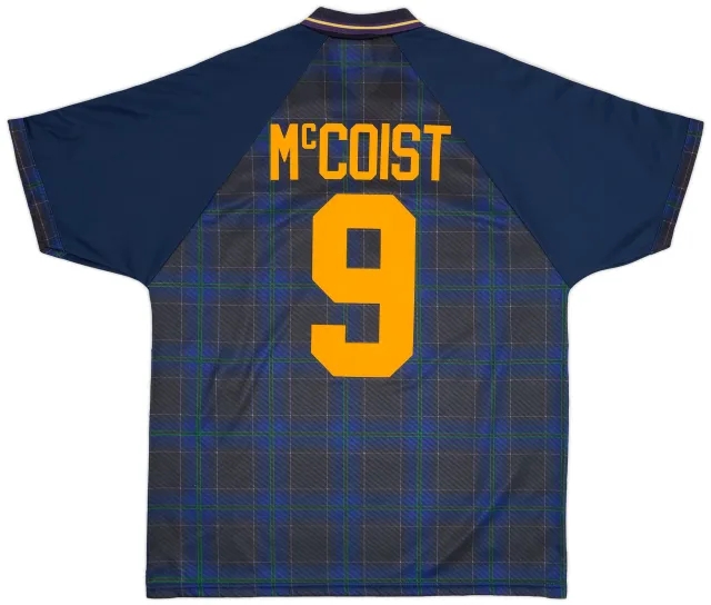 Umbro 1994-96 Scotland Home Shirt McCoist #9 - 8/10 - (XL)