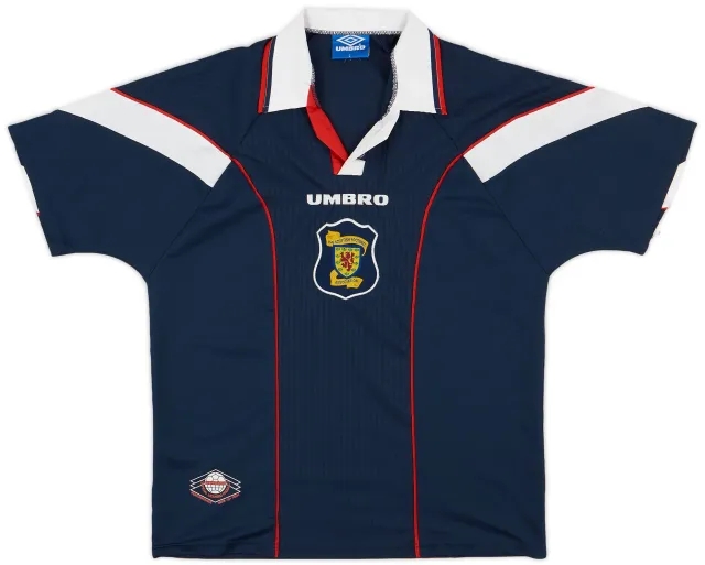 Umbro 1996-98 Scotland Home Shirt - 8/10 - (L)
