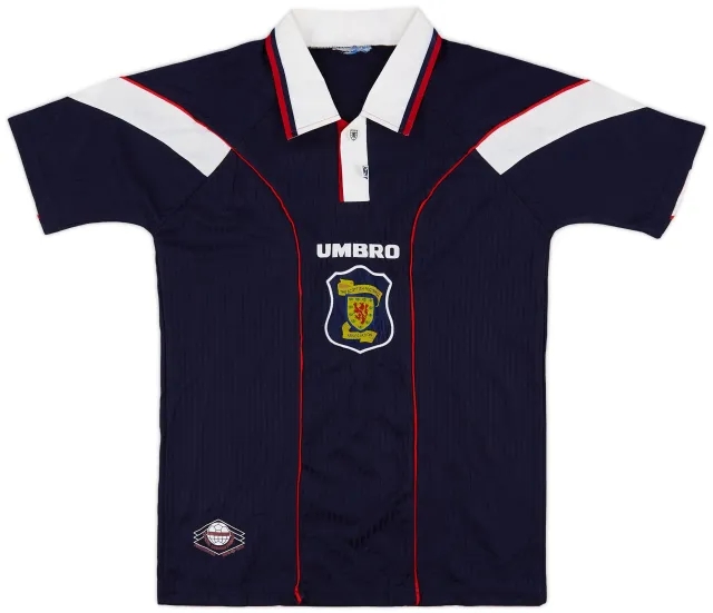 Umbro 1996-98 Scotland Home Shirt - 9/10 - (L)