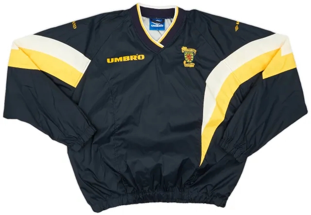 1996-98 Scotland Umbro Drill Top - 9/10 - (L)