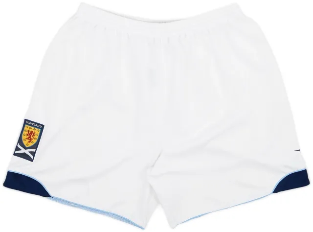 Diadora 2008-09 Scotland Home Shorts - 9/10 - (L)