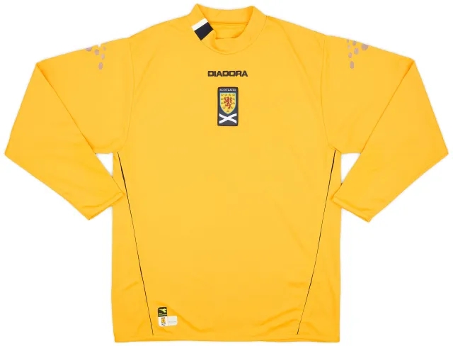 Diadora 2004-06 Scotland Third L/S Shirt - 8/10 - (M)
