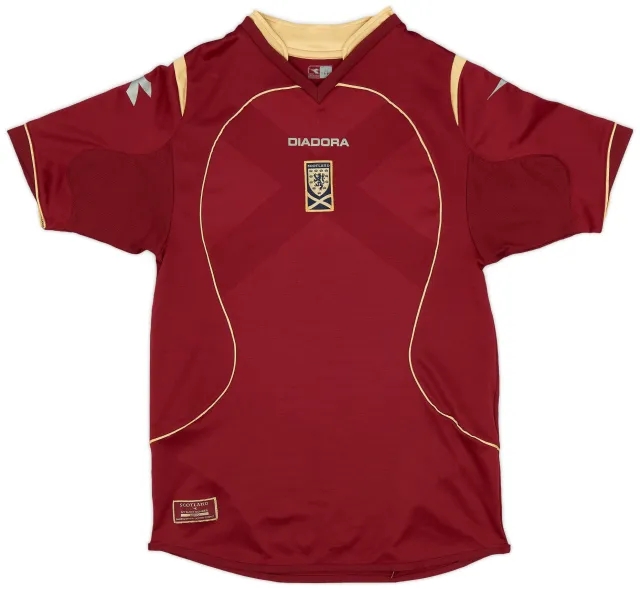Diadora 2007-08 Scotland Third Shirt - 8/10 - (XL.Boys)