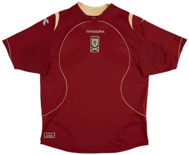 Diadora 2007-08 Scotland Third Shirt - 7/10 - (XXL)