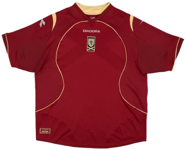 Diadora 2007-08 Scotland Third Shirt - 8/10 - (XXL)