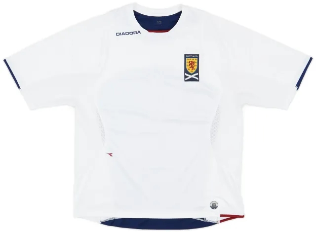 2003-05 Scotland Diadora Training Shirt - 7/10 - (L)